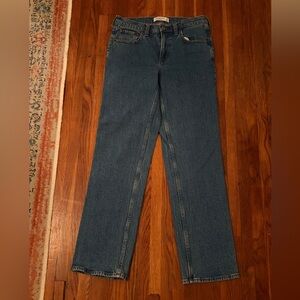 Abercrombie & Fitch Mid Rise 90s straight Jeans